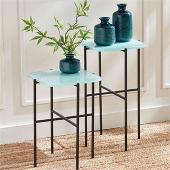 Napa Home & Garden Kenzie Square Tables - Set of 2