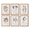 Napa Home & Garden Pressed Leaf Study - Set of 6