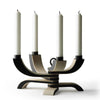Design House Stockholm Nordic Light Foldable Candelabra Black 