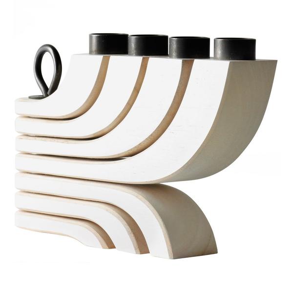 Design House Stockholm Nordic Light Foldable Candelabra White 