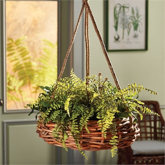 Napa Home & Garden Rattan Hanging Basket