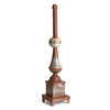 Napa Home & Garden Weathered Metal Ornate Finial