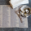 Sir Madam Linen Placemat - North American Oysters Set of 4