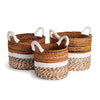 Napa Home & Garden Key Largo Round Baskets - Set of 3