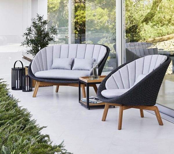 Cane-line Peacock Lounge Chair - Rope
