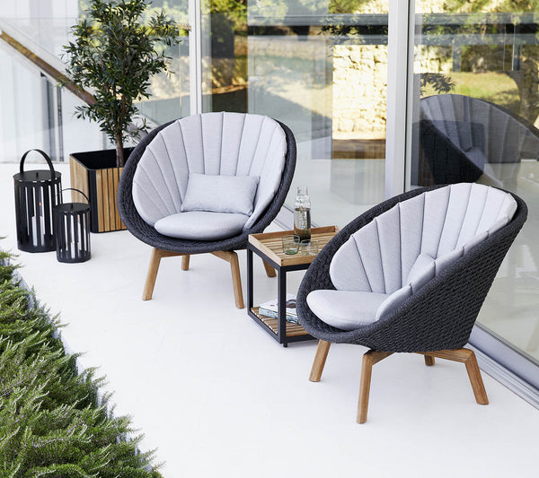 Cane-line Peacock Lounge Chair - Rope