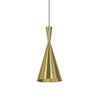 Tom Dixon Beat Pendant - Tall Brushed Brass 