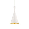 Tom Dixon Beat Pendant - Tall White 