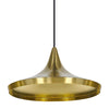 Tom Dixon Beat Pendant - Wide Brushed Brass 
