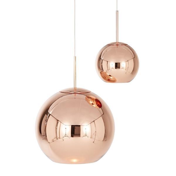Tom Dixon Copper Pendant - Round | Large Copper 