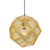 Tom Dixon Etch Pendant - Small Brass 