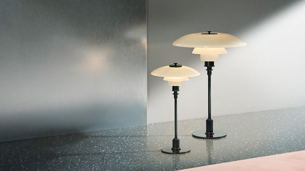 Louis Poulsen PH 3½-2½ Glass Table Lamp