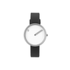 Picto 30mm White - Polished Steel 