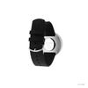 Picto 40mm Black - Polished Steel 