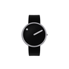 Picto 40mm Black - Polished Steel 