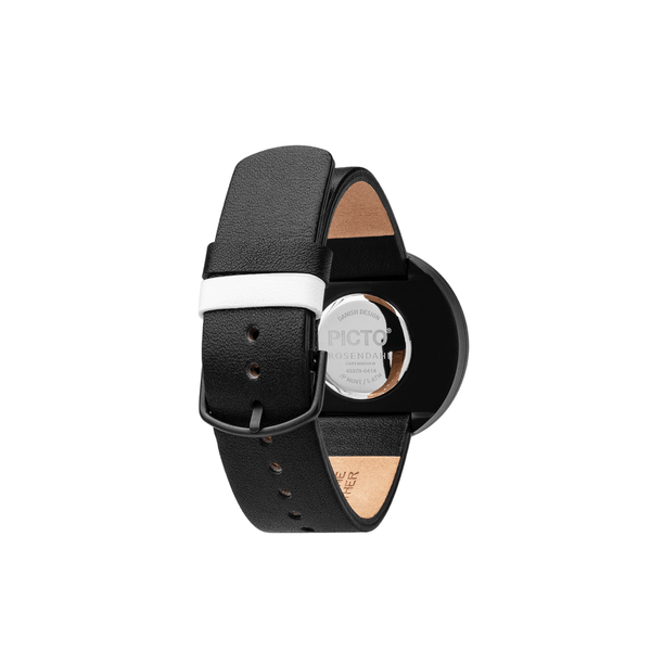 Picto 40mm White - Matte Black 