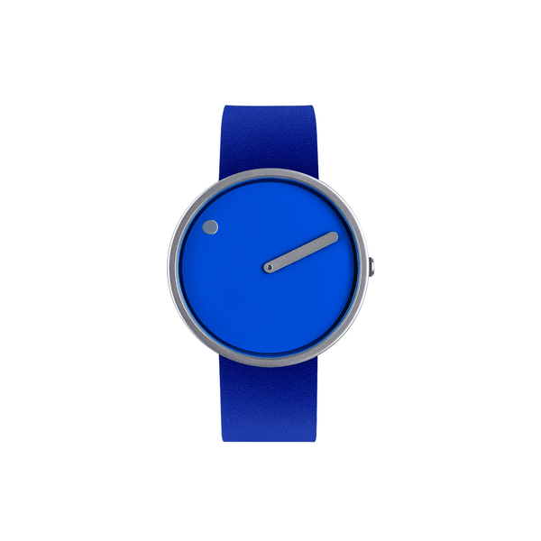 Picto 40mm Cobalt Blue - Matte Steel 