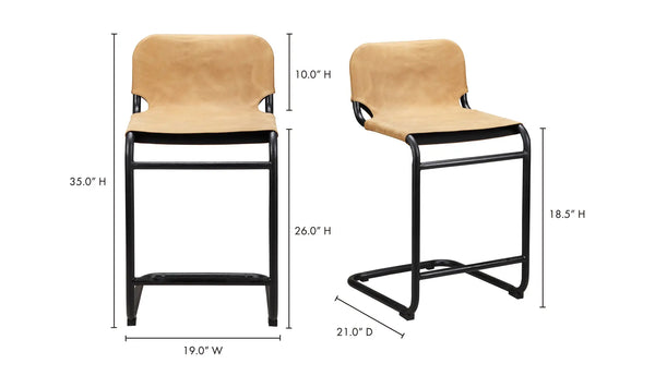Moe's Baker Counter Stool - Set of 2