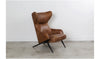 Moe's Amos Leather Accent Chair