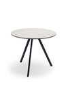 Skagerak Overlap Table Ø85 Anthracite Black / Silver Grey 