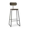 Mater Earth Stool Backrest - Coffee Dark