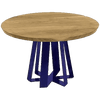 Artless ARS XL Table 36" White Oak Purple