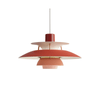 Louis Poulsen PH 5 Mini Pendant Hues of Red 