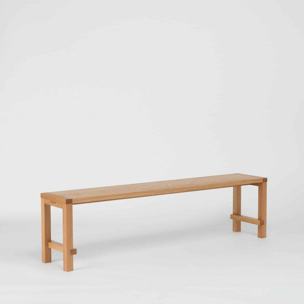 Another Country Bench Four Natural Oak 54.72" W x 13" D x 17.7" H 