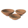 Napa Home & Garden Seagrass Shallow Tapered Baskets - Set of 3
