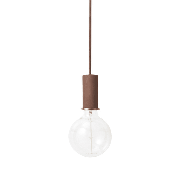 Ferm Living Socket Pendant Low Brass 