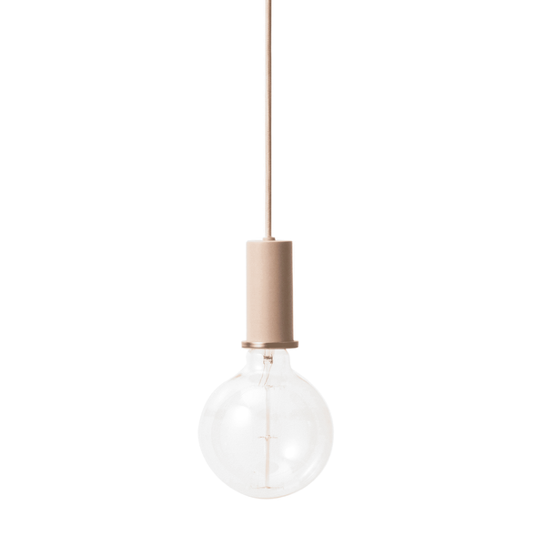 Ferm Living Socket Pendant Low Brass 