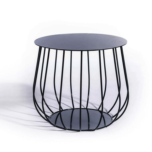 Skargaarden Resö Lounge Table - Straight Charcoal Grey 