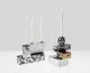 Tom Dixon Swirl Black & White Candelabra 