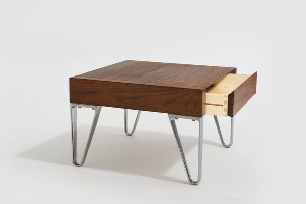 Area Area Bruno Nightstand with Drawer Walnut 
