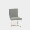 Artless C2 Dining Chair Smoke Velvet Chrome 