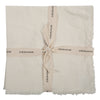 Sir Madam Pure Linen Solid Napkins - Set of 4