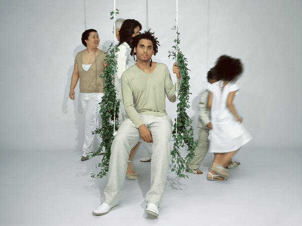 Droog Swing with the Plants - Green 