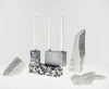 Tom Dixon Swirl Black & White Candelabra 