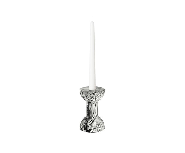 Tom Dixon Swirl Dumbbell Candleholder 