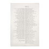 Sir Madam Pure Linen Tea Towel - European Wine Varietals