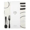 Sir Madam Pure Linen Tea Towel - Place Setting
