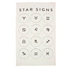 Sir Madam Pure Linen Tea Towel - Star Signs