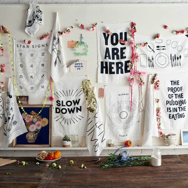 Sir Madam Pure Linen Tea Towel - Salt of the Earth
