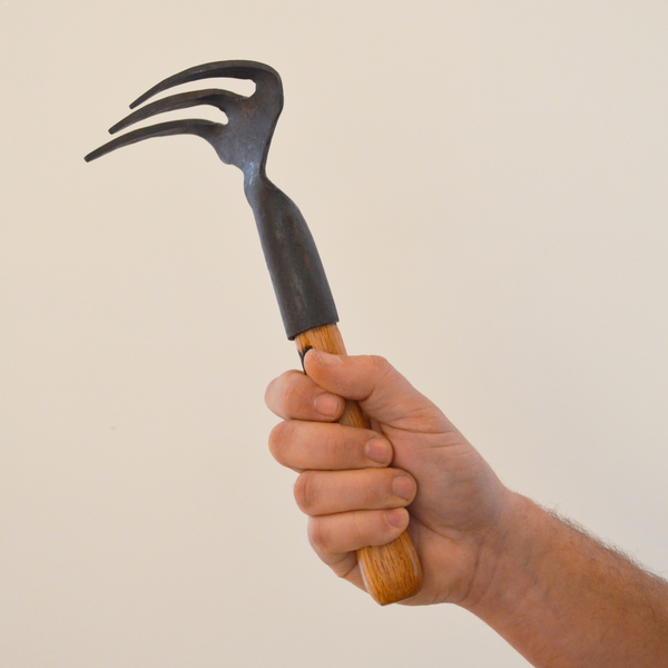 Master Shin's Anvil #70 Hand Cultivator - 3-Tine