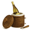 Napa Home & Garden Burma Rattan Ice Box & Tongs