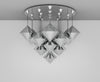 Tom Dixon Top Silver Mega Pendant System 