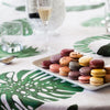 Huddleson Tropical Leaves Linen Tablecloth - Square