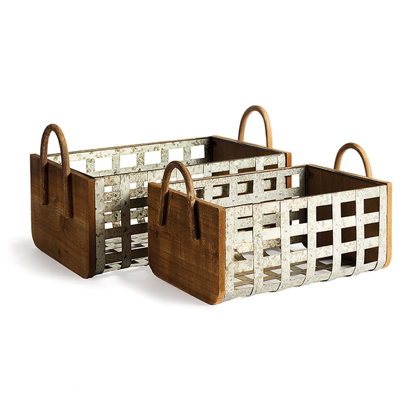 Napa Home & Garden Dorset Baskets - Set of 2