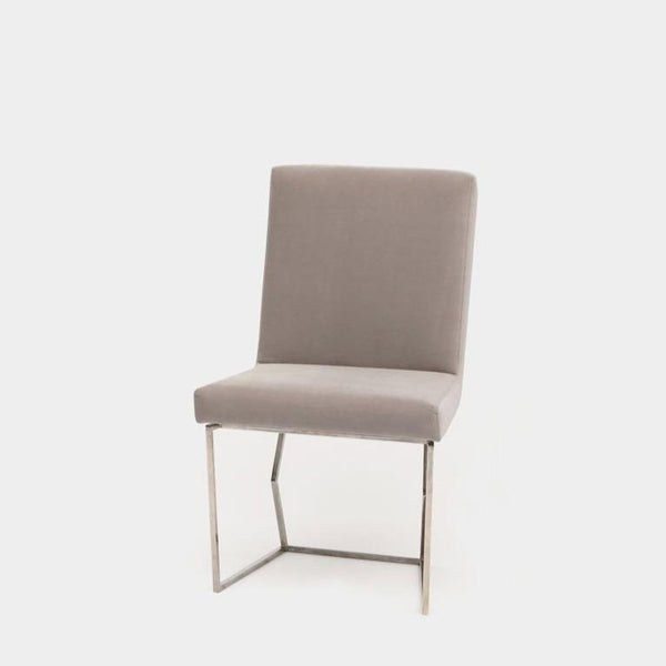 Artless C2 Dining Chair Hopsack Linen Matte Black 