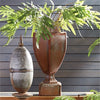 Napa Home & Garden Weathered Metal Tapered Square Urn